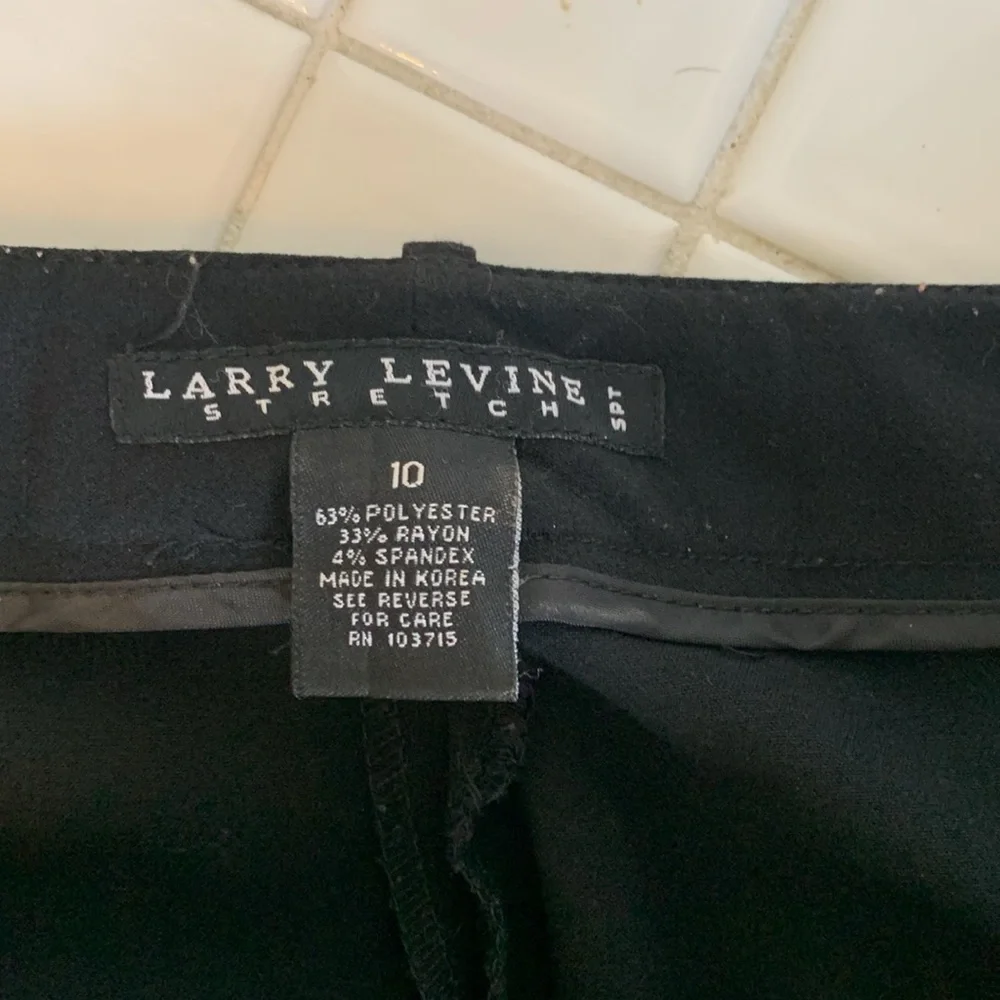 Larry Levine stretch crop‎ cuffed trousers. Worn a few times